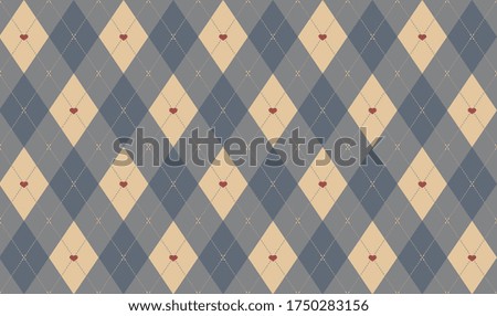 Diamonds motif cute baby pattern traditional argyle geometric ornament. Minimalist background simple geo all over print block for kids fashion textile, towel, shirt fabric, interior wallpaper, cards.