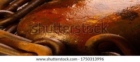  Texture, background, ornament, old rusty chains, living long; not young anymore. (metal object) due to rust. a connected flexible series of metal links used for fastening or securing objects 
