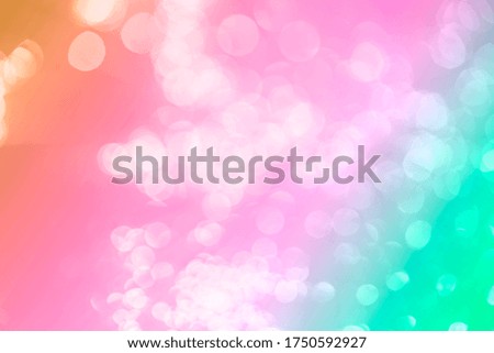 Illustration of bright white bokeh background with abstract pink background