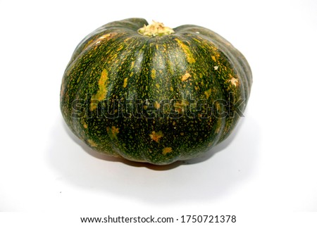 pumpkin with a white background with clipping path included