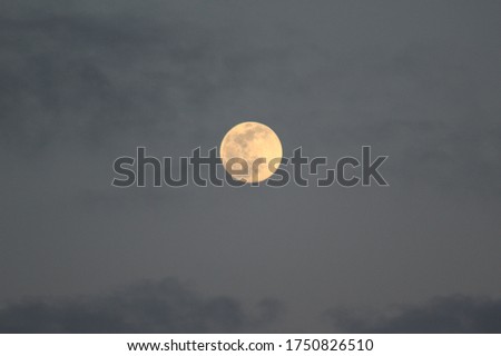 Full Moon pictured from Gozo