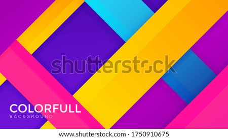 Vector colorful premium background with overlaping layer background. Vector background. Eps10