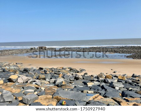 Picture of some Stones on a Beach