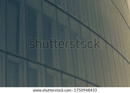 lines of an office tower