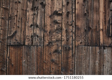 Photo of wood on a cabin