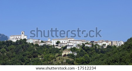 Sassoferrato (Pesaro Urbino, Marche, Italy) - Panoramic view