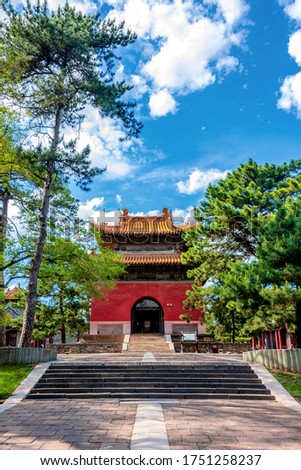 Fuling Mausoleum of the Qing Dynasty, Shenyang, Liaoning, China