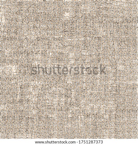 Damaged sackcloth texture. Coarse ragged fabric. Textured background.
