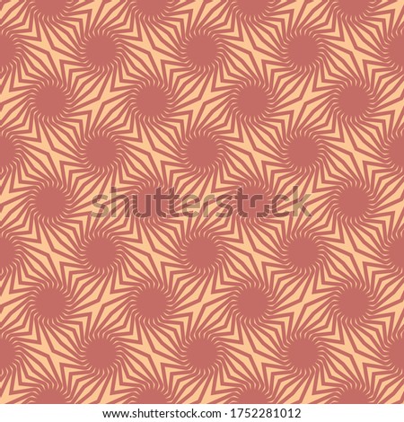 Modern floral patterns with geometry flowers. Vector illustration.