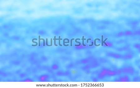 Abstract blurred blue design background. Seamless gradient shapeless texture, defocused abstract banner to use as copy space or mockup