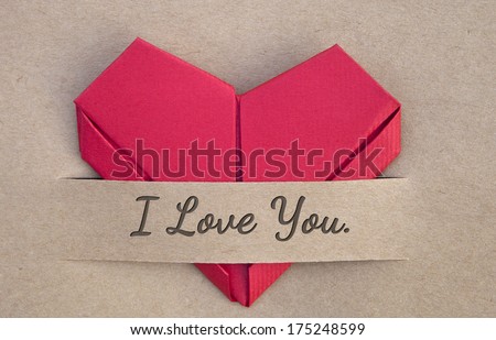Valentines day postcard,heart, red heart in love banner, I love you, love you Royalty-Free Stock Photo #175248599