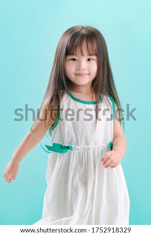 Her hair and lovely little girl
