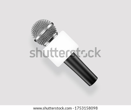 News Anchor Mic or Microphone