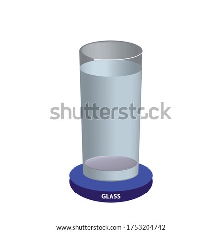 glass 3D  clip art.in the graphic arts,refers to pre-made images used to illustrate any medium. clip art 