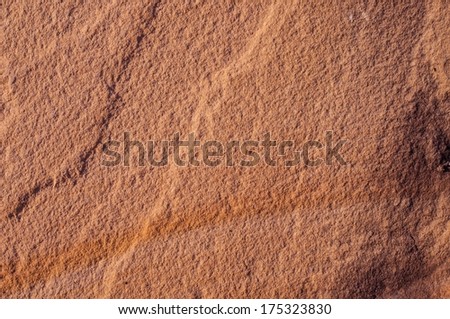 surface of sandstone