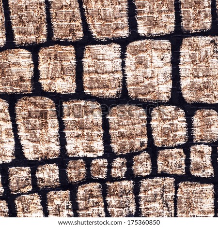 texture of manually woven textile fabric