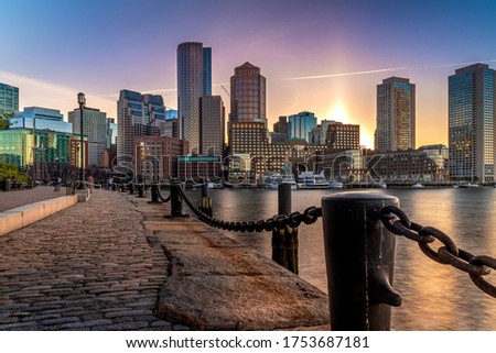 Harborwalk, Boston, Massachusett, United States of America.