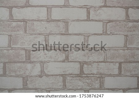 Gray brick wall. Stone wall texture.