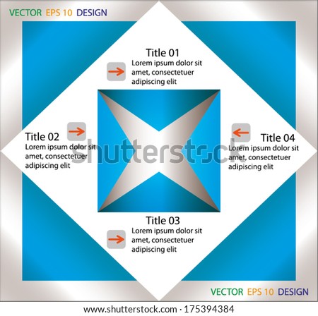 Design of paper type for banners template graphic or website