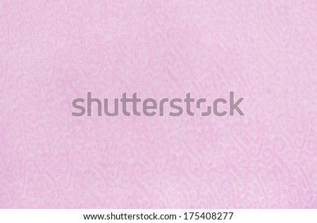 Texture of pink terry fabric