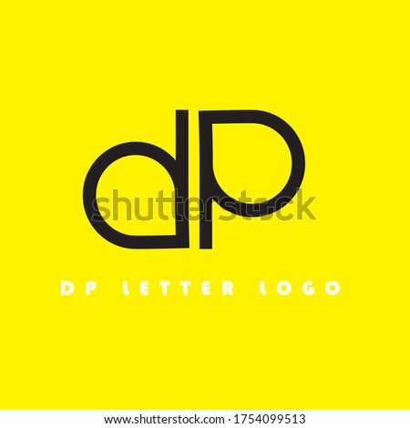 DP letter logo and vector design. 