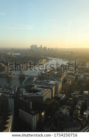 A Picture of a Morning of London from the Shard