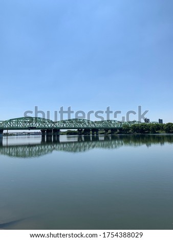 bridge and river close to home