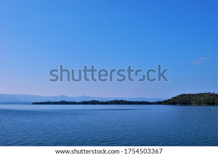 lake landscape in the mountains