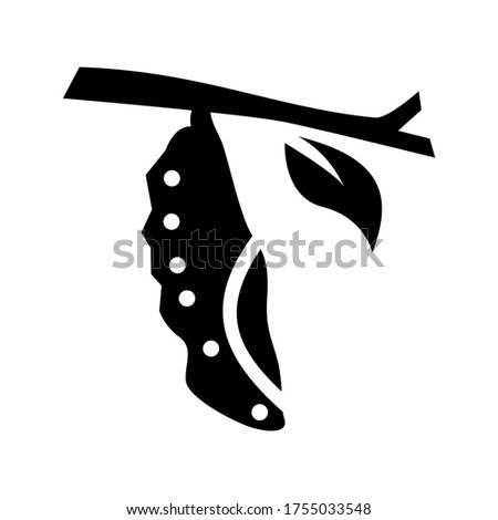 chrysalis  icon or logo isolated sign symbol vector illustration - high quality black style vector icons
