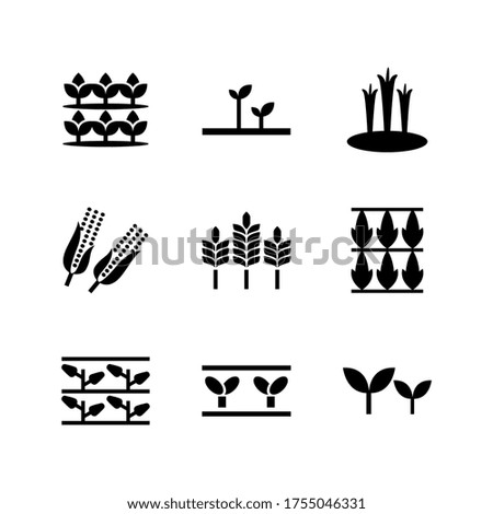 agriculture  icon or logo isolated sign symbol vector illustration - Collection of high quality black style vector icons
