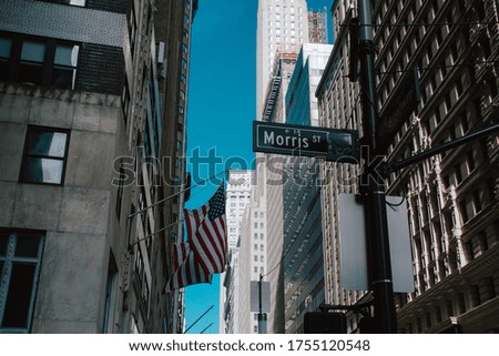 Photo of some Street in the Business District, New York
