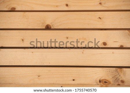 Wooden boards with water drops