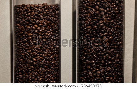 Coffee beans in the shop
