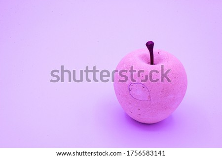 stone apple of different color