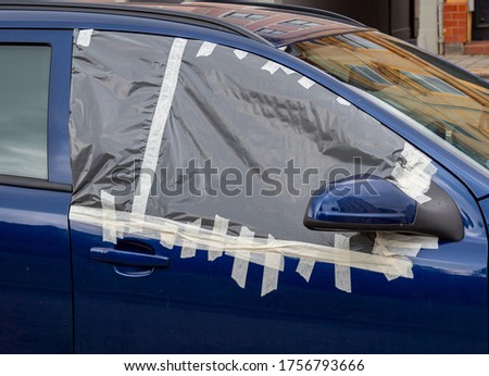 Vandalism car window property damage