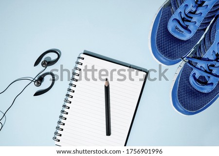 A studio photo of running shoes