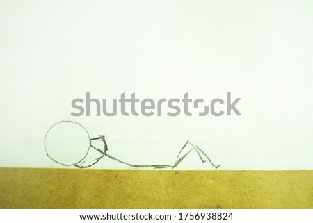 abstract beautiful relaxing chiill on the white background