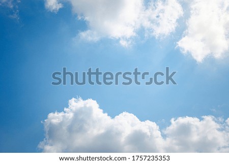 textured of cloud on blue sky