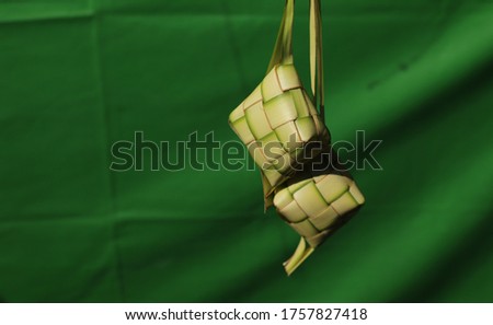 Ketupat (Rice Dumpling) is a natural rice casing made from young coconut leaves for cooking rice during eid Mubarak Eid ul Fitr. Ketupat is also a symbol when welcoming Eid al-Fitr.
