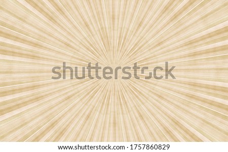 Light wood marquetry in radial starburst pattern Royalty-Free Stock Photo #1757860829