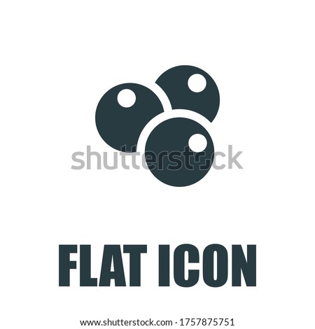 juniper icon. Flat illustration isolated vector sign symbol Royalty-Free Stock Photo #1757875751
