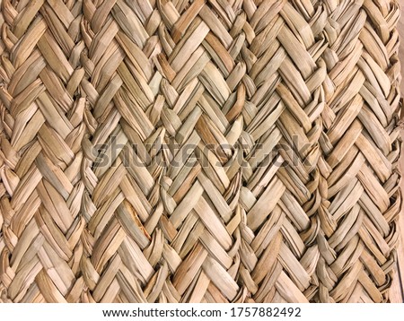 mat as straw as abstract texture pattern


