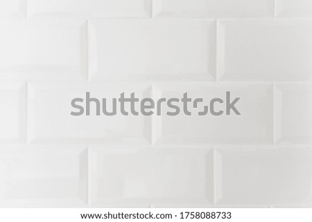 White bathroom ceramic tile texture