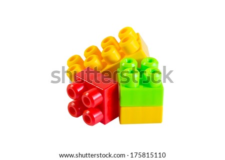 Plastic Building Blocks 