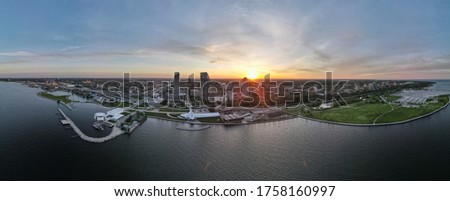 Panoramic view of Milwaukee, Wisconsin 
