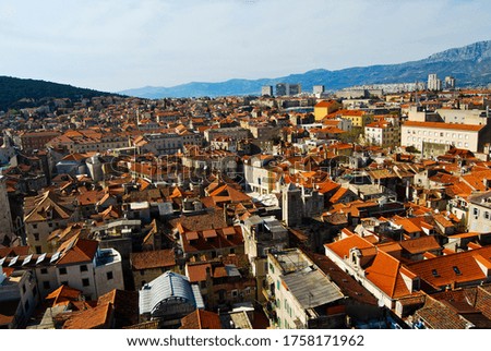 View over the city of Sibenik