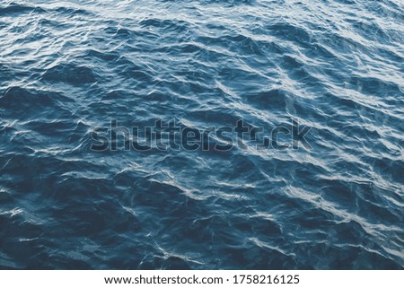 Sea Waves. Ocean waves. Blue sea water surface. Blue liquid reflections photo wallpaper.