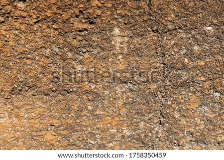 stone wall made of natural granite boulders