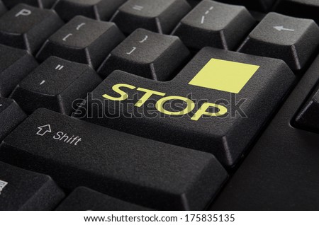 keyboard stop