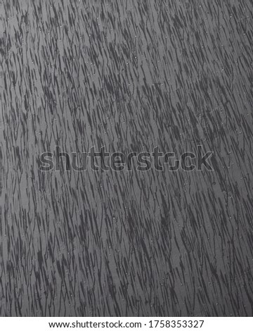 Ash background photo. Raindrops on a wall of building.